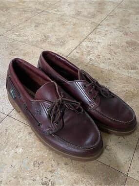 Vintage Eastland leather boat shoe loafer